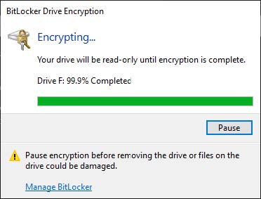 Bitlocker Drive Encryption