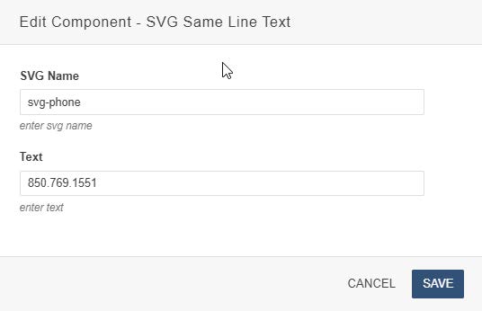 Image showing Insert SVG Same Line Text