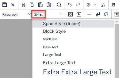 Image showing Styles