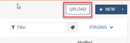 Image showing Upload button