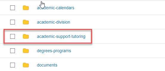 Image showing academic-support-tutoring folder
