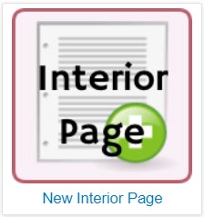 Image showing Interior Page Button