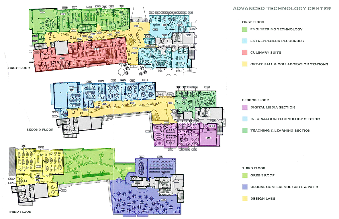 Advanced Technology Center Map