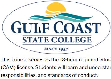 Image showing Preview Image - Gulf Coast State College Logo Add image to webpage