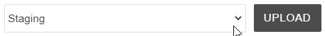 Image showing Upload to staging
