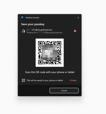 Use your phone or tablet qr code