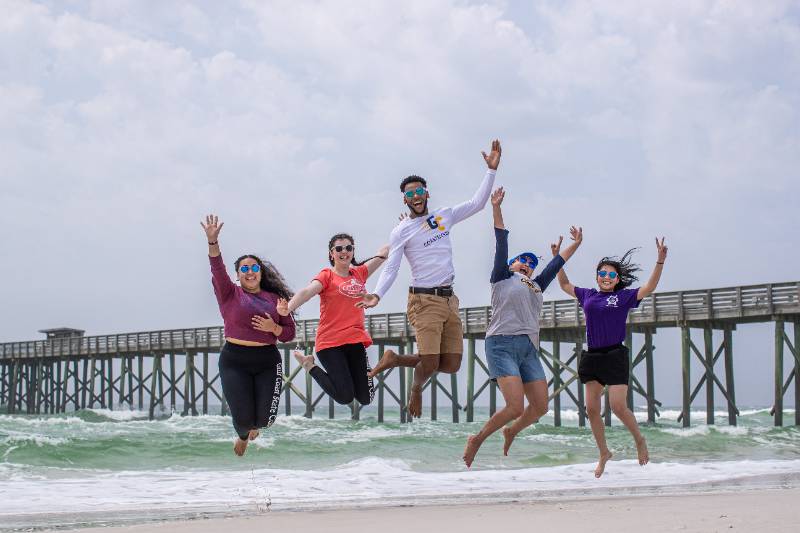 Kids on the beach