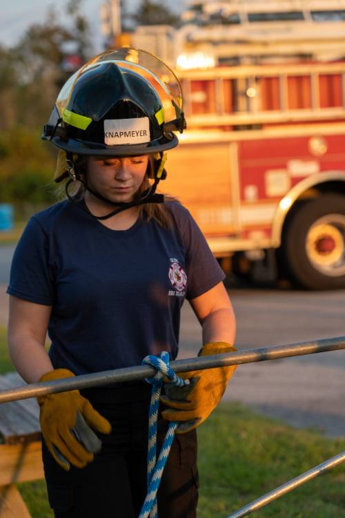 Fire Science Student