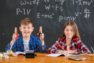 Kids in a classroom