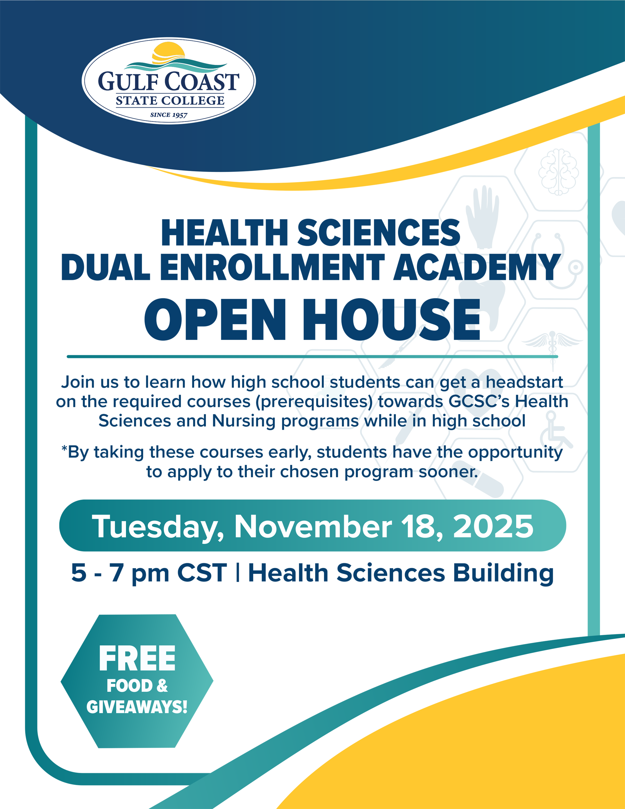 Health Sciences Open House for Dual Enrollment Students