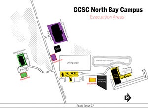 North Bay Campus Map