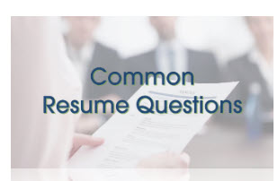 Common Resume Questions