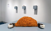 Implement, Ellen Kleckner and Linda Tien, 2019.40L, Brass, yarn, found objects, mixed media  