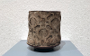 David Hill, slab built stoneware with exterior flashing slip, wash, and liner glaze, soda fired to cone 6  