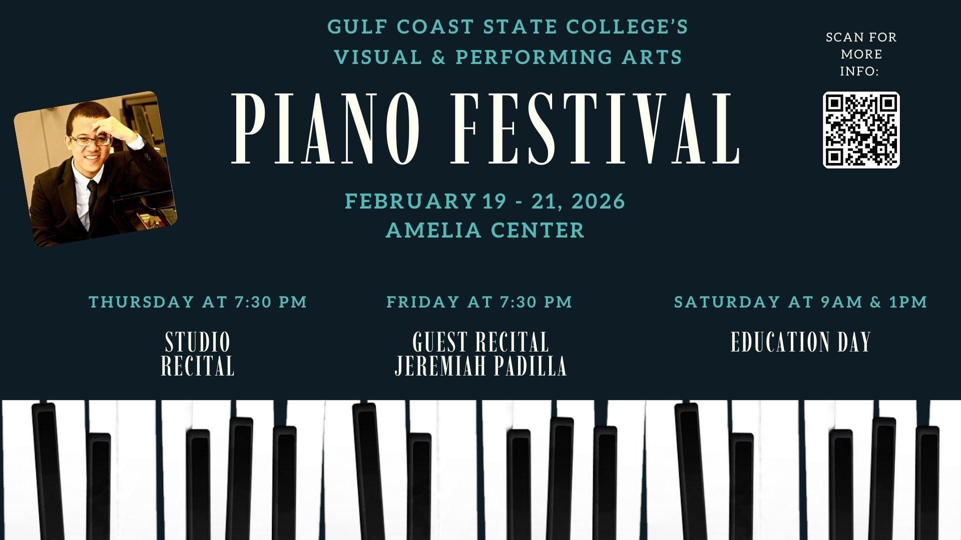 Piano Festival Event Information