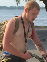 W/M, Date of Birth 04/03/94, Red hair and Blue Eyes; (Non student) Trespassed Indefinitely 