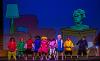 Whole cast on stage.